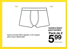 Zeeman nuestro bóxer para hombre oferta