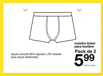 Zeeman nuestro bóxer para hombre oferta