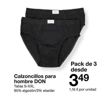 Zeeman Calzoncillos para hombre DON oferta