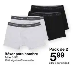 Zeeman Bóxer para hombre oferta