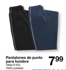 Zeeman Pantalones de punto para hombre oferta