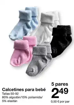 Zeeman Calcetines para bebé oferta