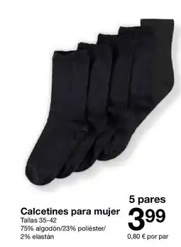 Zeeman Calcetines para mujer oferta