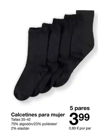 Zeeman Calcetines para mujer oferta