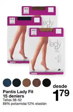 Zeeman Pantis Lady Fit 15 deniers oferta