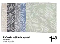 Zeeman Paño de vajilla Jacquard oferta