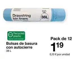 Zeeman Bolsas de basura con autocierre oferta