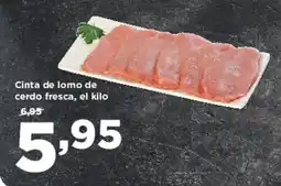 Alimerka Cinta de lomo de cerdo fresca oferta