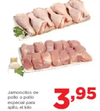 Alimerka Jamoncitos de pollo o pollo especial para ajillo oferta