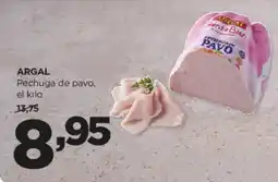 Alimerka ARGAL Pechuga de pavo oferta