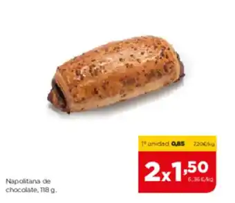 Alimerka Napolitana de chocolate oferta