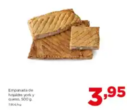 Alimerka Empanada de hojaldre york y queso oferta