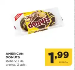 Alimerka AMERICAN DONUTS Rellenos de crema oferta