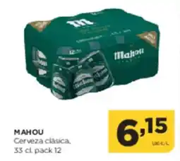 Alimerka MAHOU Cerveza clásica, oferta