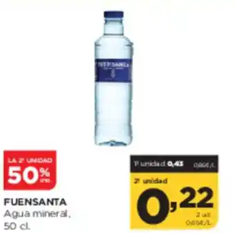 Alimerka FUENSANTA Agua mineral oferta