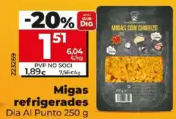 Dia DIA AL PUNTO Migas refrigerades oferta