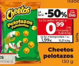 Dia Cheetos pelotazos oferta