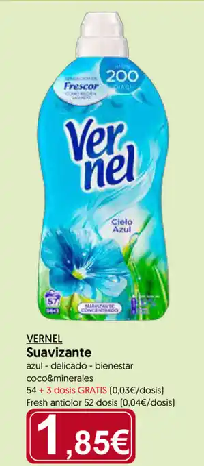 Hiper Usera Vernel Suavizante 54 + 3 dosis Gratis oferta