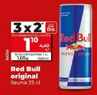 Dia ILAUNA Red Bull original oferta