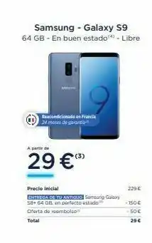 Apple Samsung galaxy s9 oferta