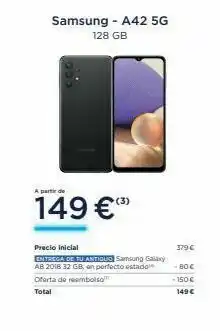 Apple Samsung - a42 5g oferta