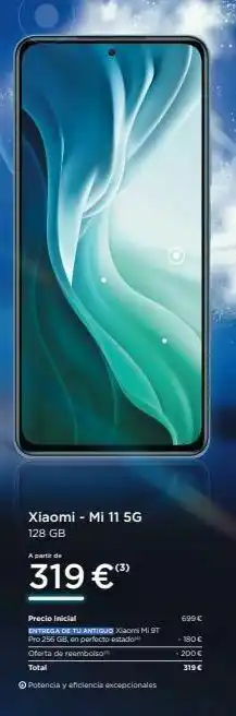 Apple Xiaomi - mi 11 5g oferta