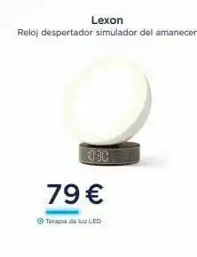 Apple Lexon reloj despertador simulador del amanecer oferta