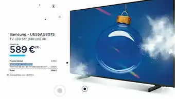 Apple Samsung - ue55au8075 oferta