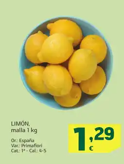 HiperDino Limón, malla oferta