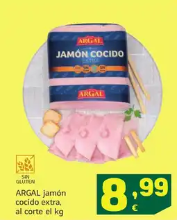 HiperDino ARGAL jamón cocido extra oferta