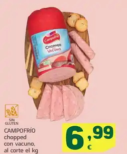 HiperDino CAMPOFRÍO chopped con vacuno oferta