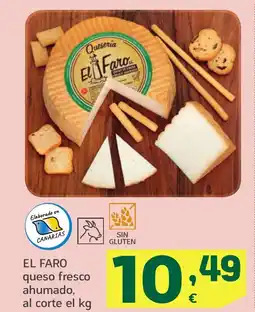 HiperDino EL FARO queso fresco ahumado, oferta