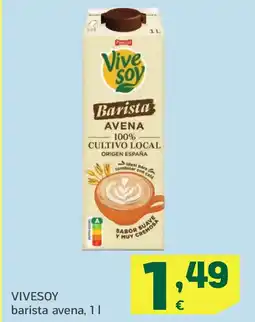 HiperDino VIVESOY barista avena oferta