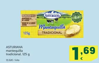 HiperDino ASTURIANA mantequilla tradicional oferta