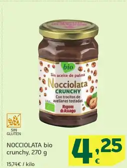 HiperDino NOCCIOLATA bio crunchy oferta