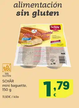 HiperDino SCHÄR mini baguette oferta