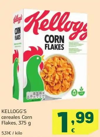 HiperDino KELLOGG'S cereales Corn Flakes oferta