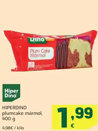 HiperDino HIPERDINO plumcake mármol oferta