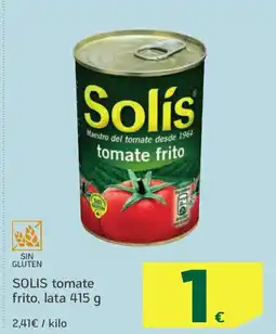 HiperDino SOLIS tomate frito, lata oferta