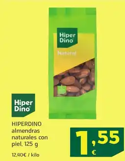 HiperDino HIPERDINO almendras naturales con piel oferta