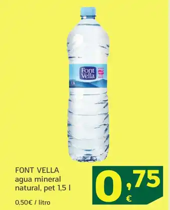 HiperDino FONT VELLA agua mineral natural oferta