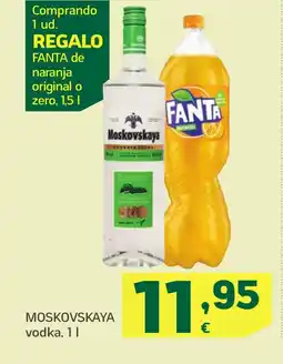 HiperDino MOSKOVSKAYA vodka oferta