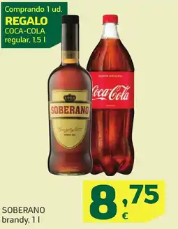 HiperDino SOBERANO brandy oferta