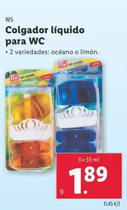 Lidl W5 Colgador líquido para WC oferta