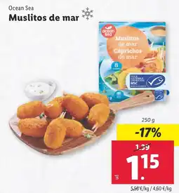 Lidl OCEAN SEA Muslitos de mar oferta