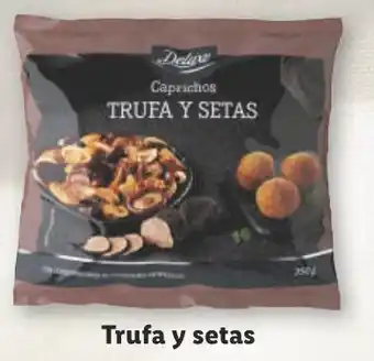 Lidl DELUXE Trufa y setas oferta