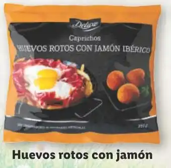 Lidl DELUXE Huevos rotos con jamón oferta