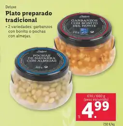 Lidl DELUXE Plato preparado tradicional oferta