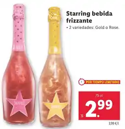 Lidl Starring bebida frizzante oferta