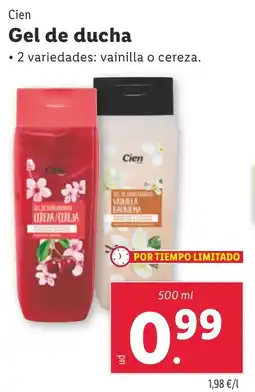 Lidl CIEN Gel de ducha oferta